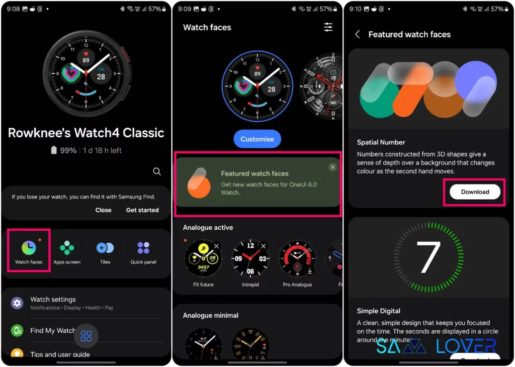 How to Download One UI 6 Watch on Galaxy Watch
