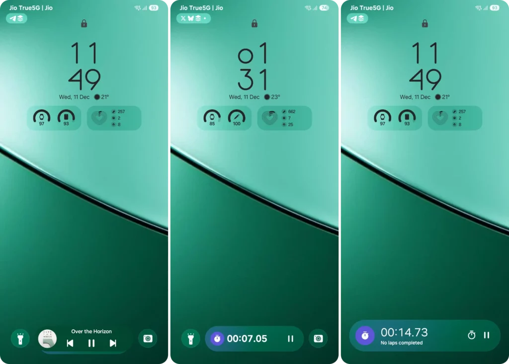 One UI 7 Now Bar