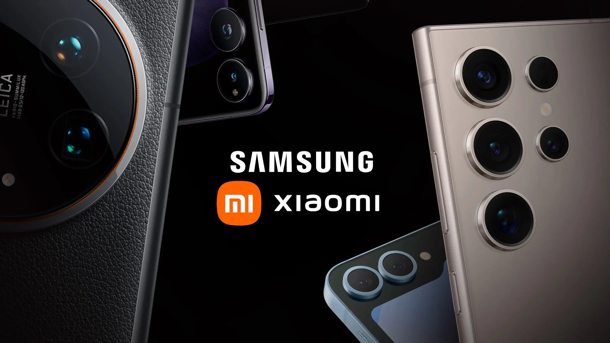 Samsung and Xiaomi