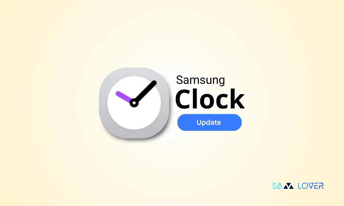 Samsung Clock Update