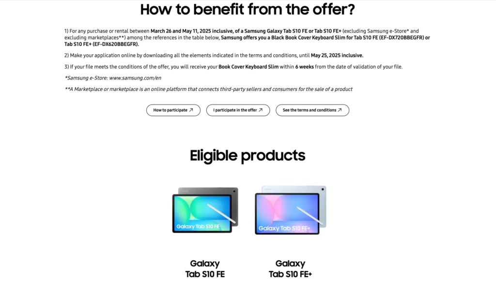 Galaxy Tab S10 FE and Galaxy Tab S10 FE+
