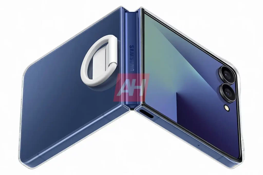 Galaxy Z Flip7 clear case image